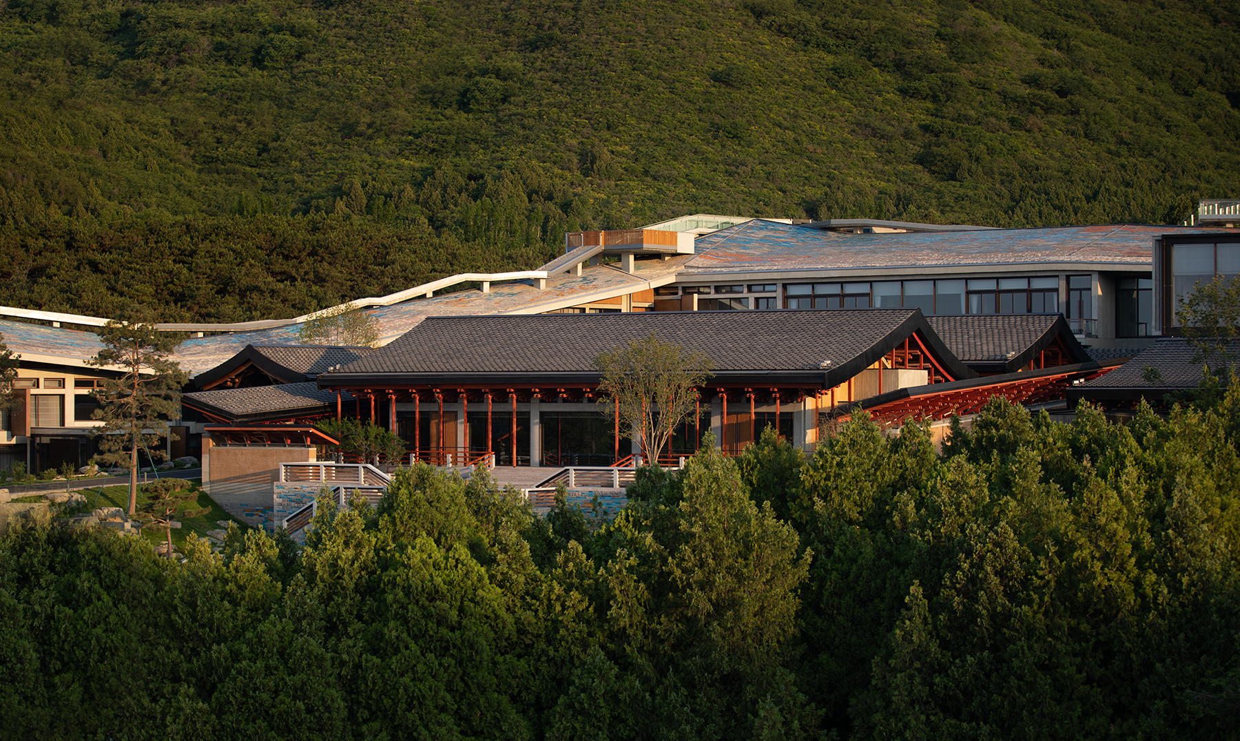 北京雁柏山庄丨中国北京丨王澍,WATG室内设计工作室Wimberly Interiors-17