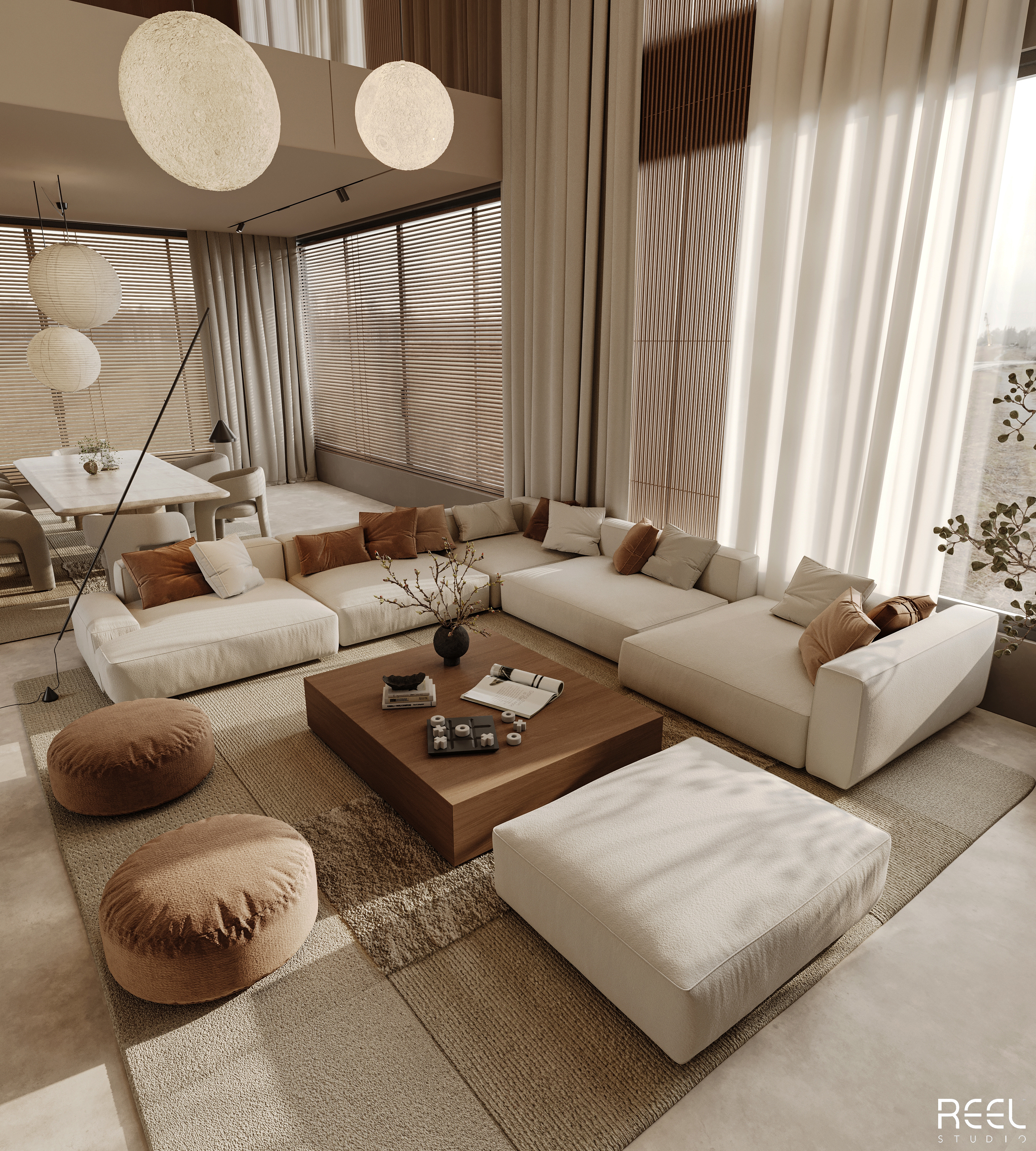 Living · Dining Room室内设计项目丨Reel Studio-3