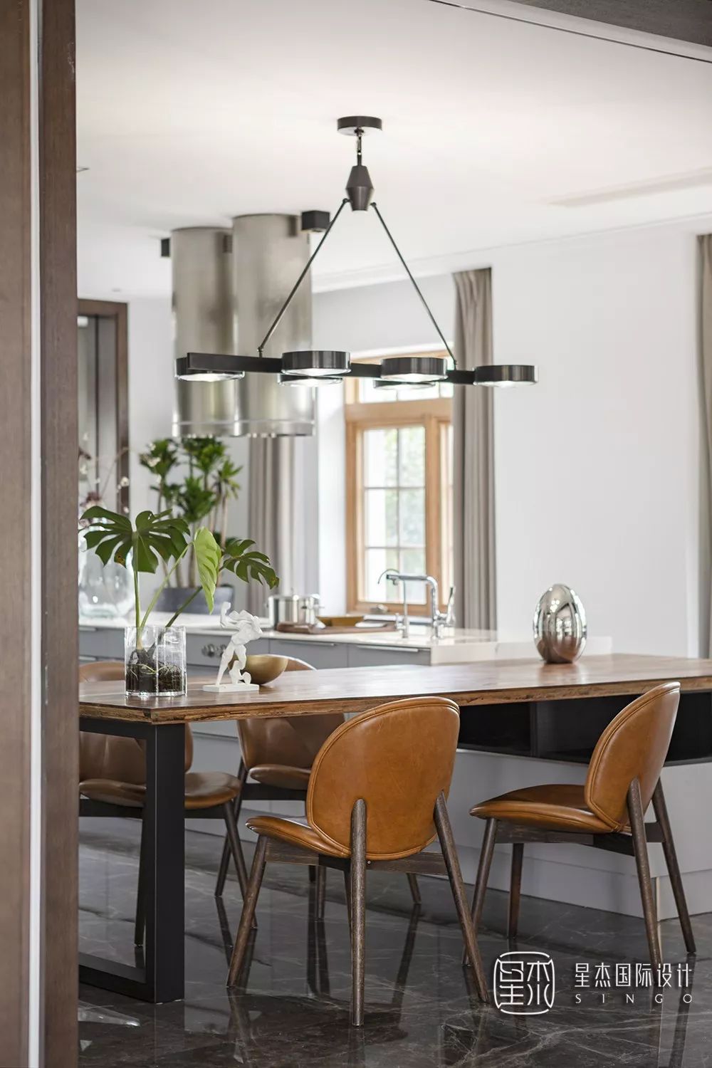 御景湾现代美式家居丨李鸣-12