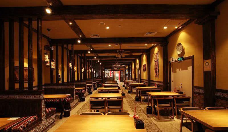 新疆乌鲁木齐万达广场巴巴汗餐饮空间设计-14