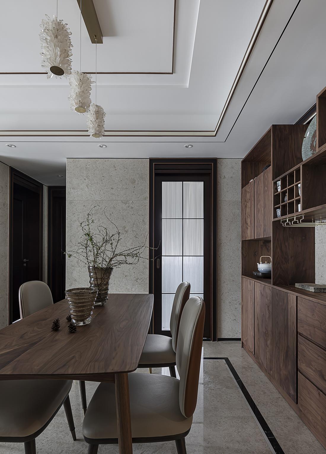 轻奢优雅的黑胡桃空间艺术-10