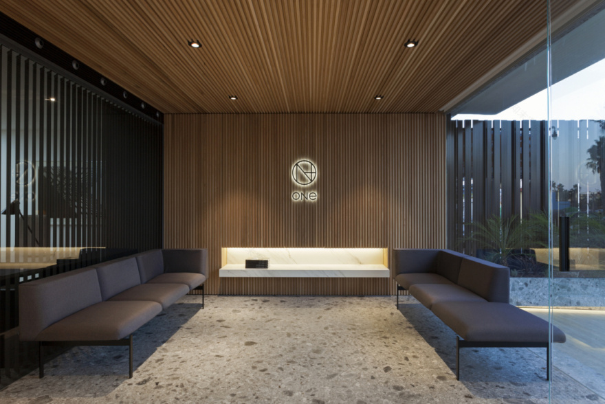 西班牙"One"办公室 | 海景办公空间,材料与设计的完美融合-17