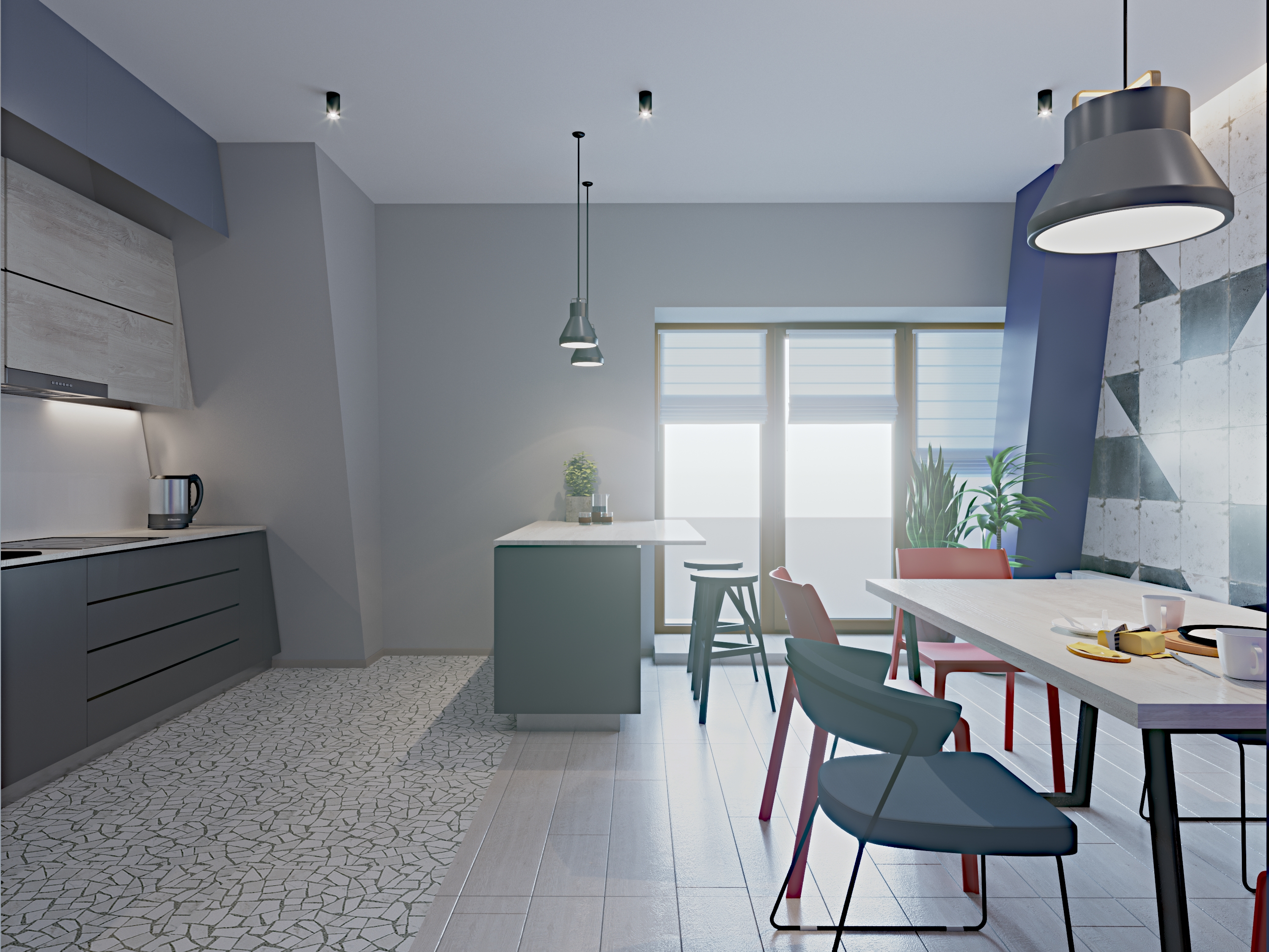 APARTMENT "OSIPOVA": 90 sq.m-5