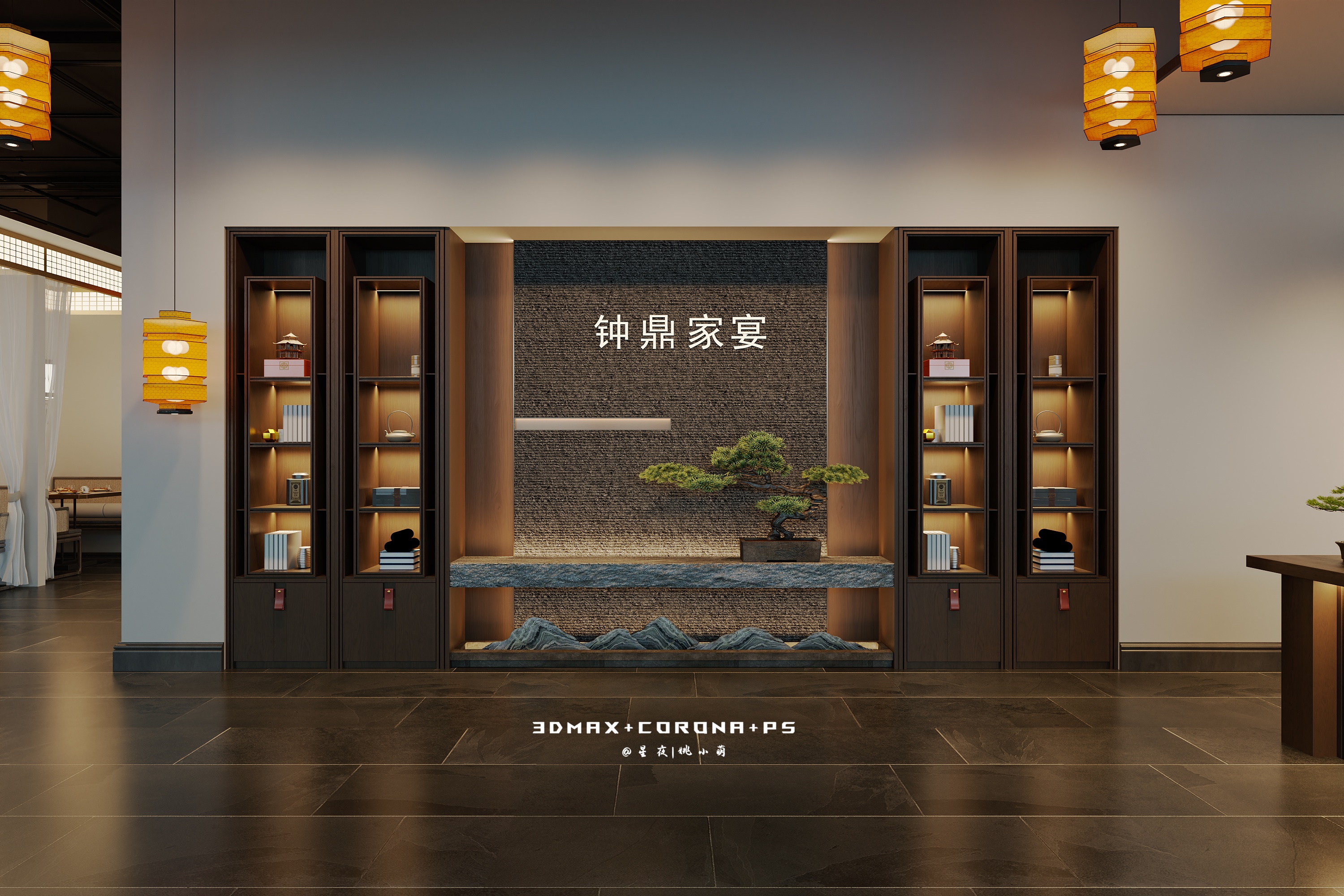 中餐厅设计，东方美学的雅致意境！-1