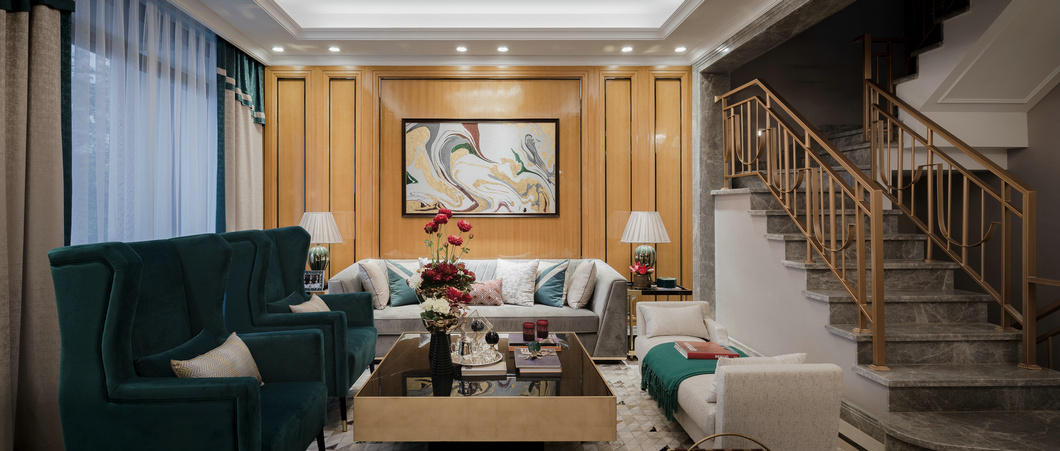 融创金开融府别墅样板间-9