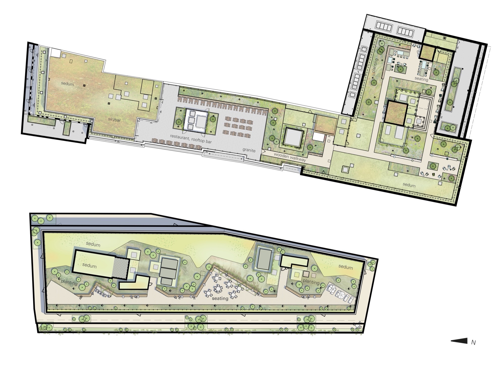 斯德哥尔摩绿色屋顶建筑塞尔格尔豪森丨瑞典斯德哥尔摩丨Karavan-2