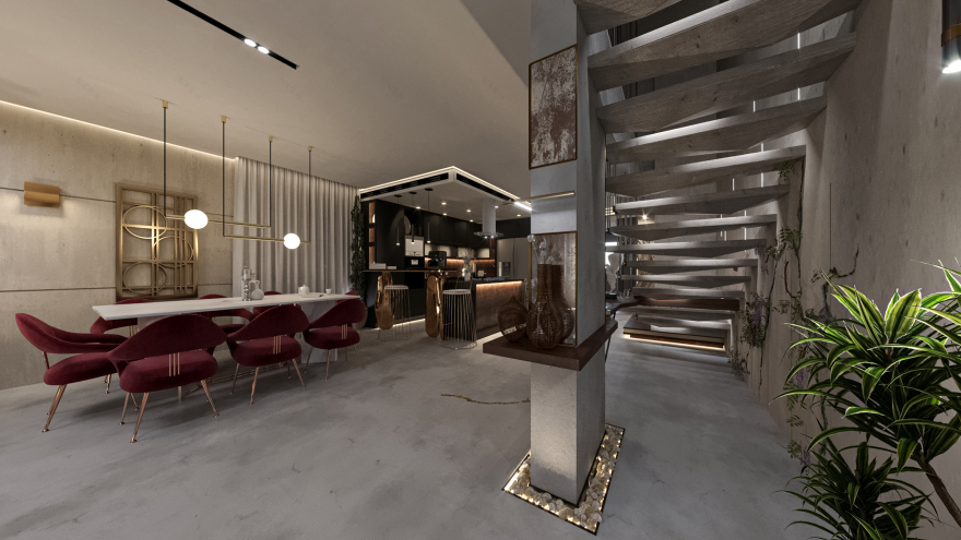 海德公园山景别墅丨埃及开罗丨Atrium Design Ahmed Rabie-20