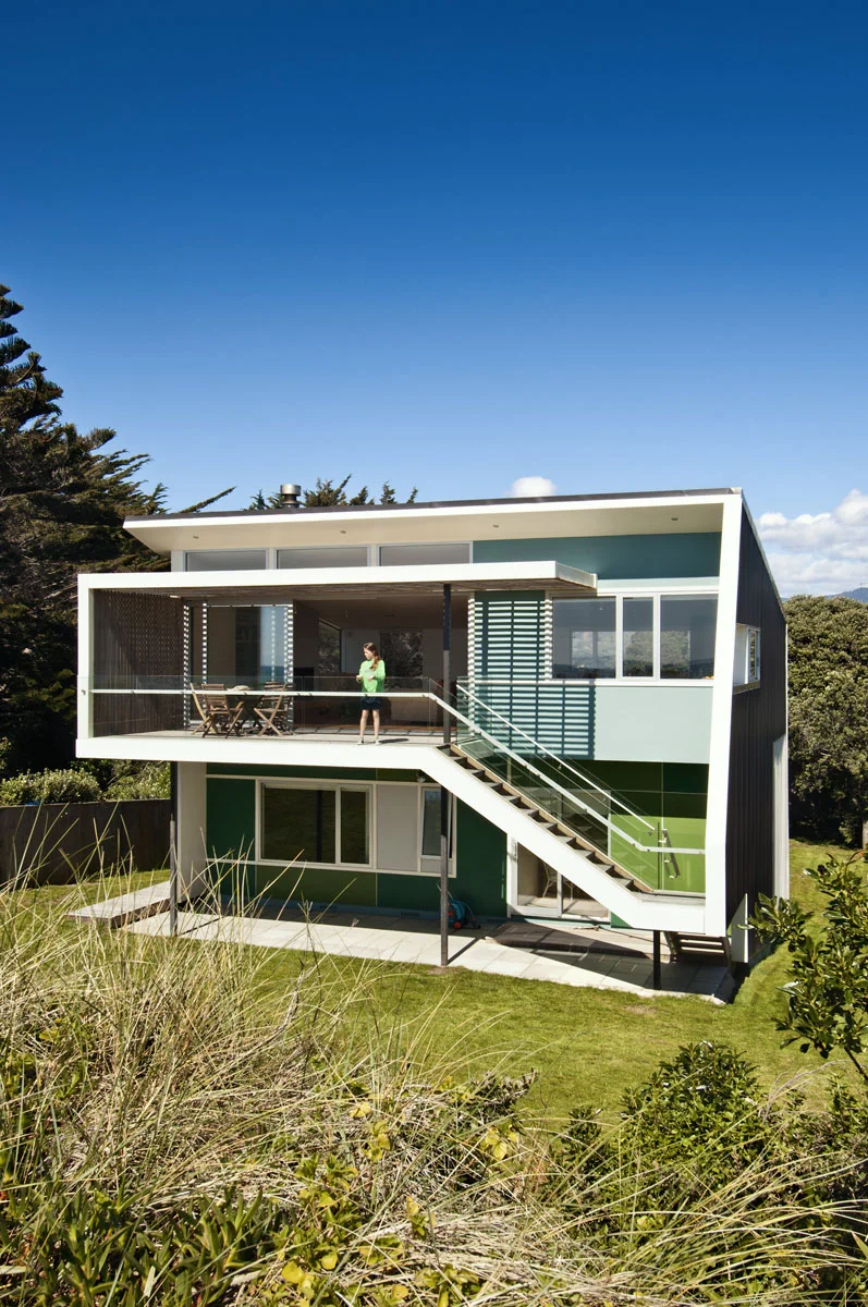 图特雷海滨别墅丨新西兰丨Parsonson Architects-1