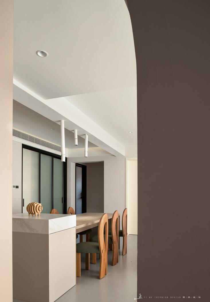 125㎡现代奶油风家居设计-10