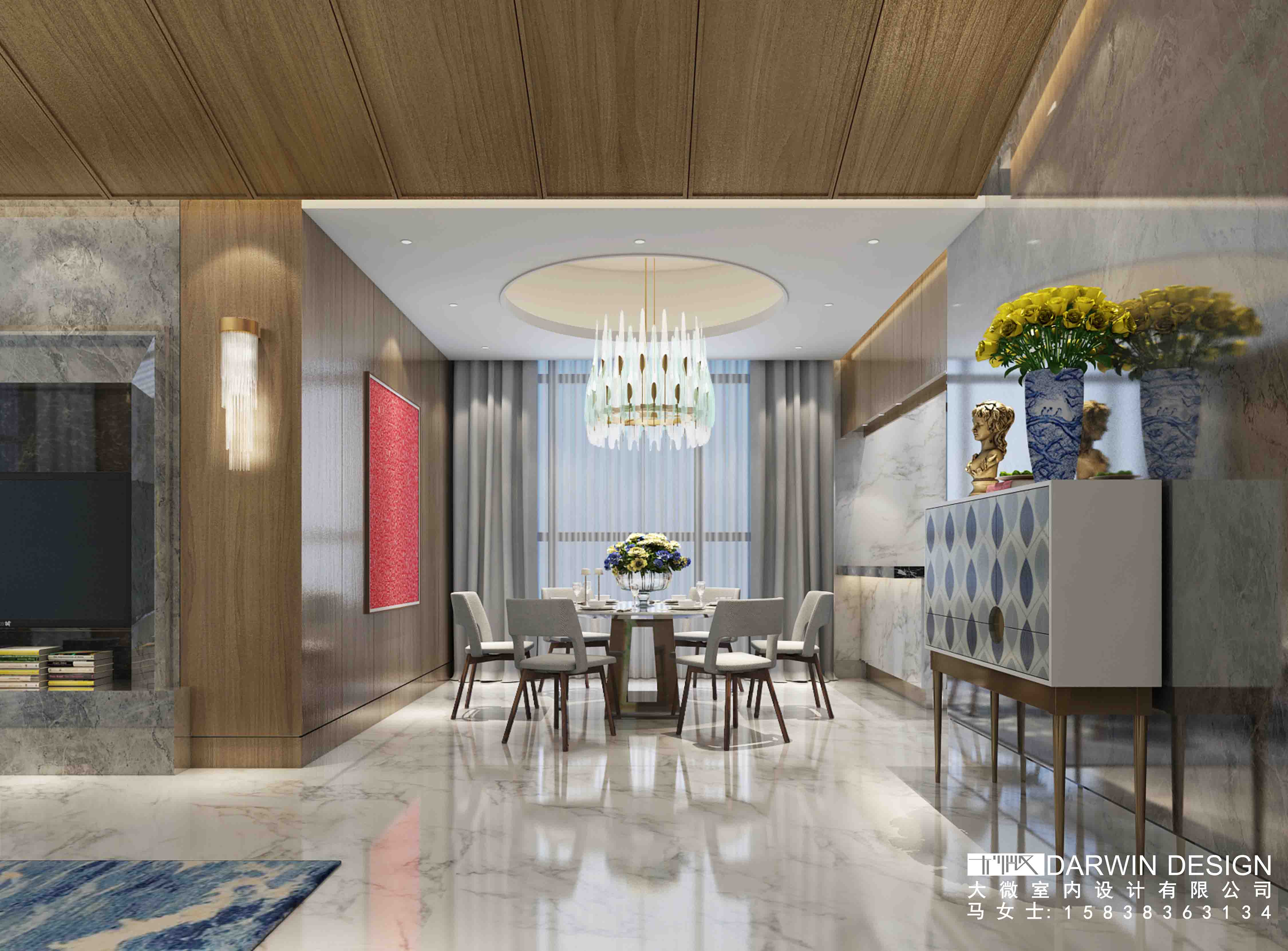 大微设计 · LIU 女士私宅-2