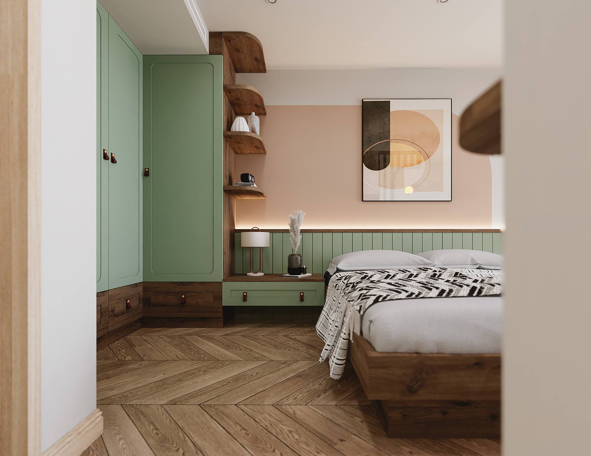 Sketchup公寓室内模型丨Xuan Truong-8