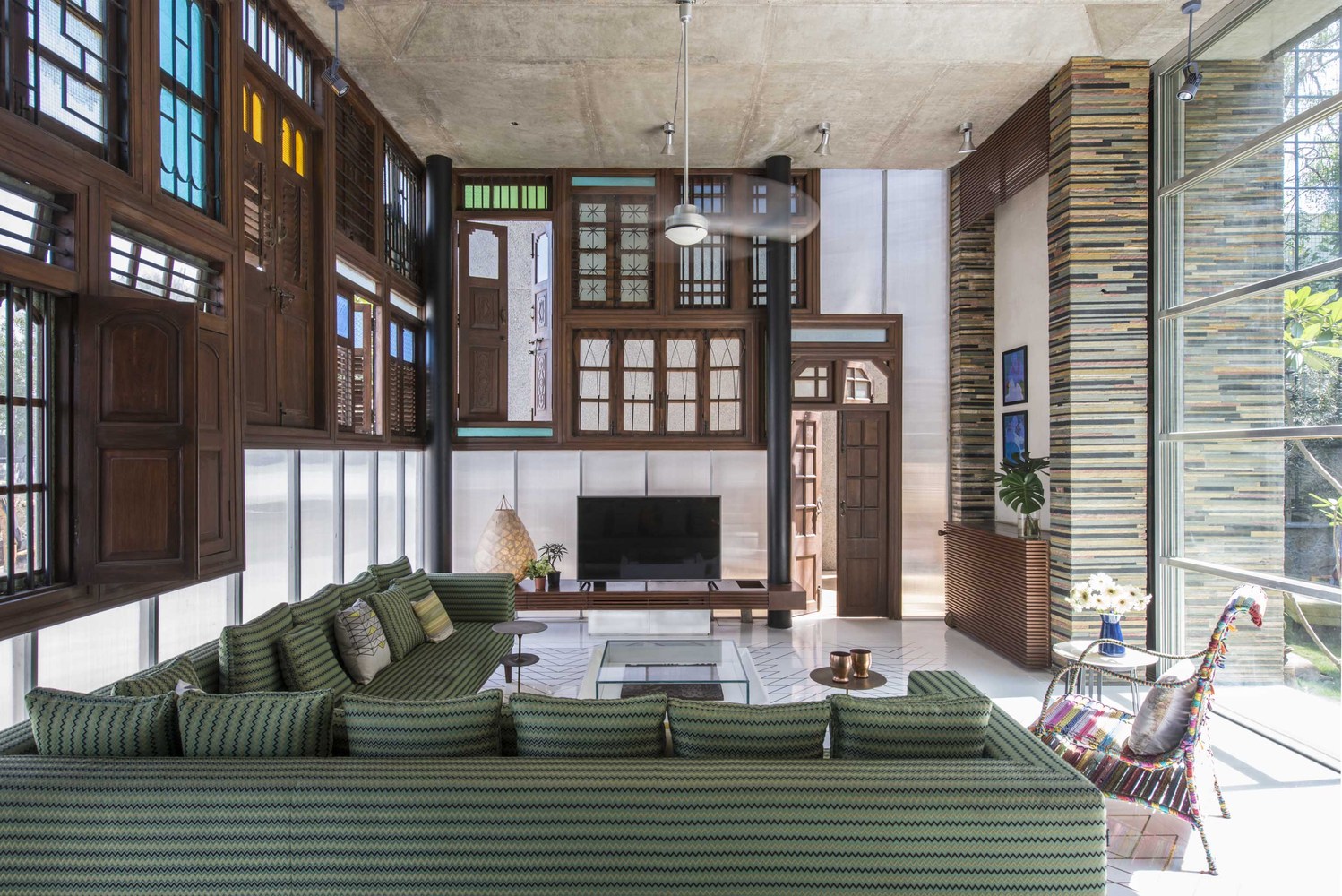 印度马哈拉施特拉邦拼贴别墅-74