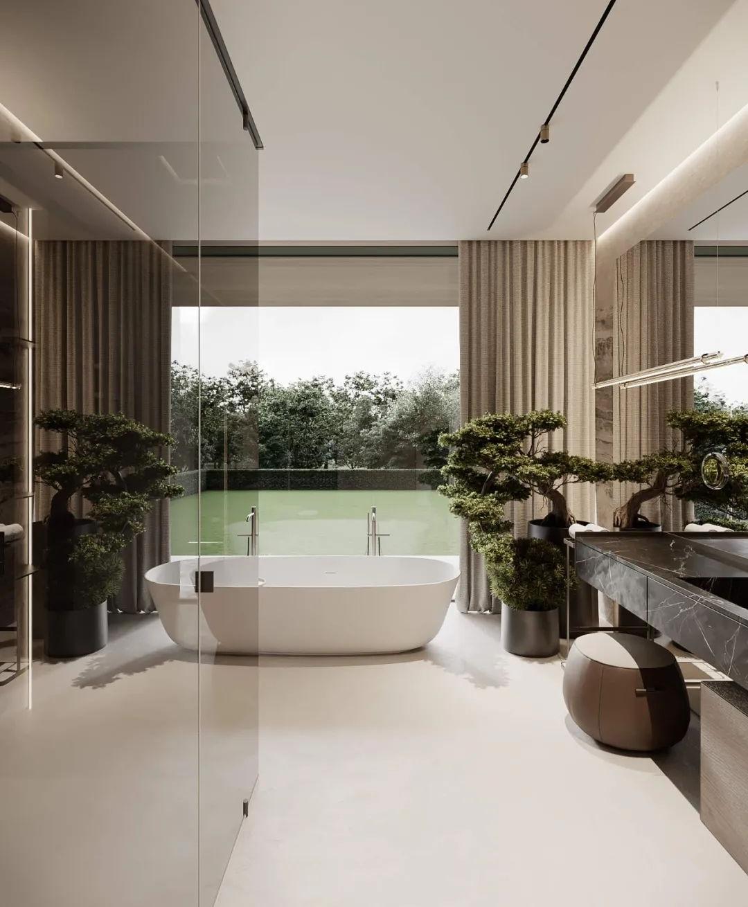 国际软装趋势--900㎡大别墅，豪宅专属永恒大地色-27