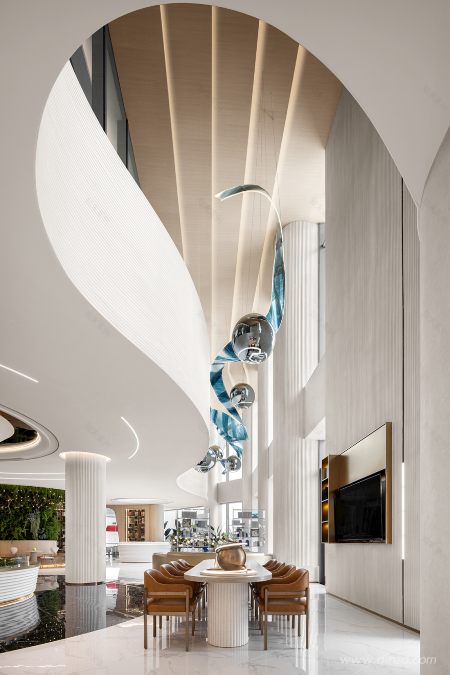 天津·万科滨湾万科城售楼处丨中国天津丨赛拉维设计 CLV.DESIGN-41