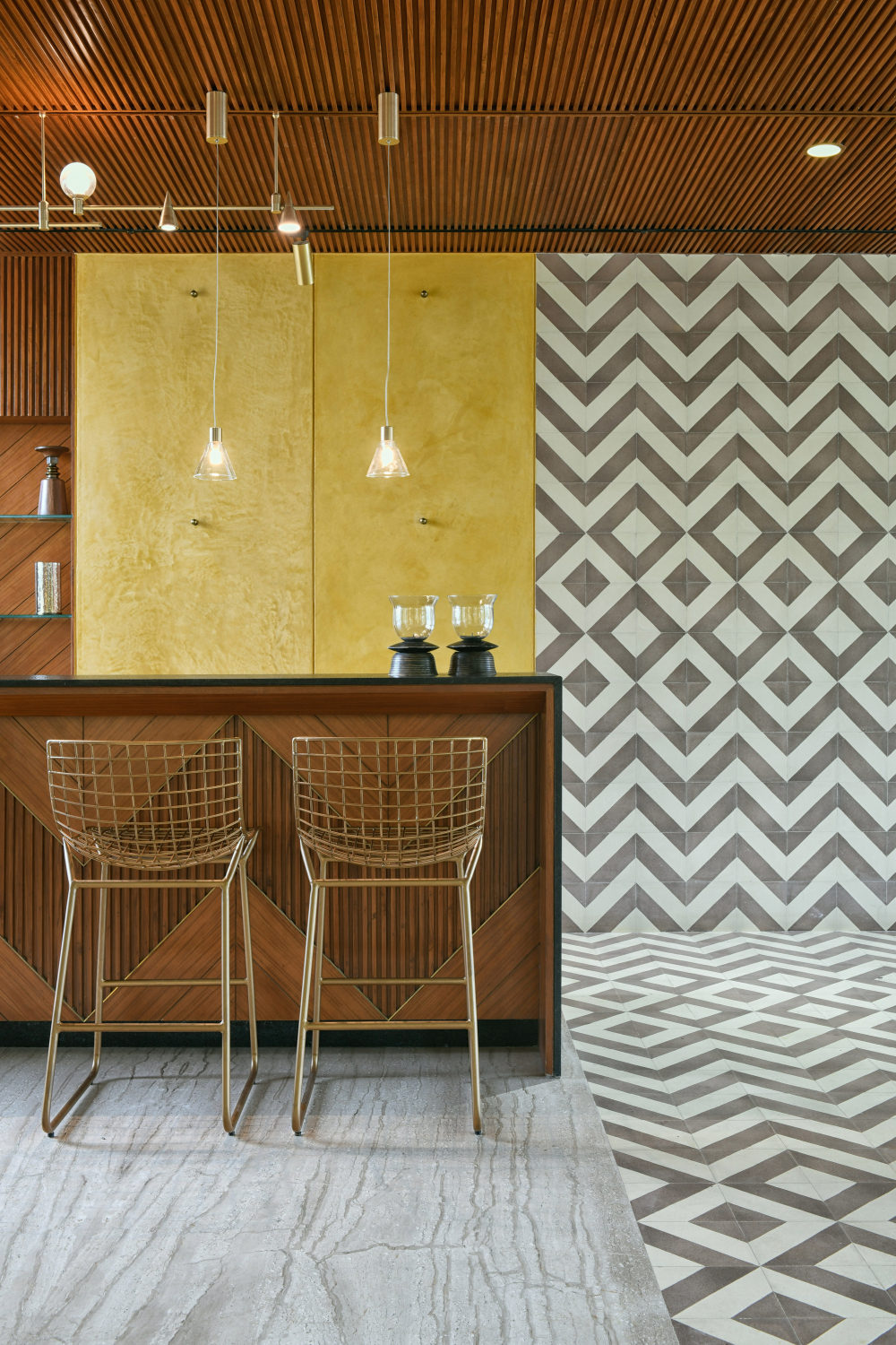 砖面具的房子 · 印度 Hyderabad 的退休住宅设计丨Baba Sashank,Vindhya Guduru-56