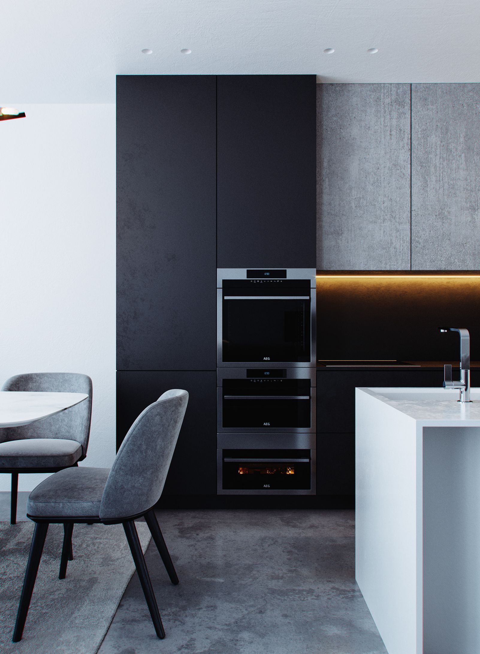 Комфорт сіті · 现代公寓室内设计丨Дизайн  студія Андрія Гординського-10