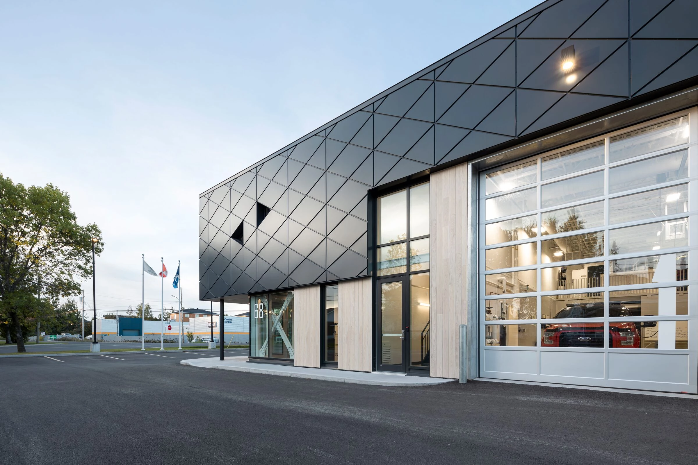 圣阿波利奈尔消防站丨加拿大魁北克丨CCM2 建筑事务所-7