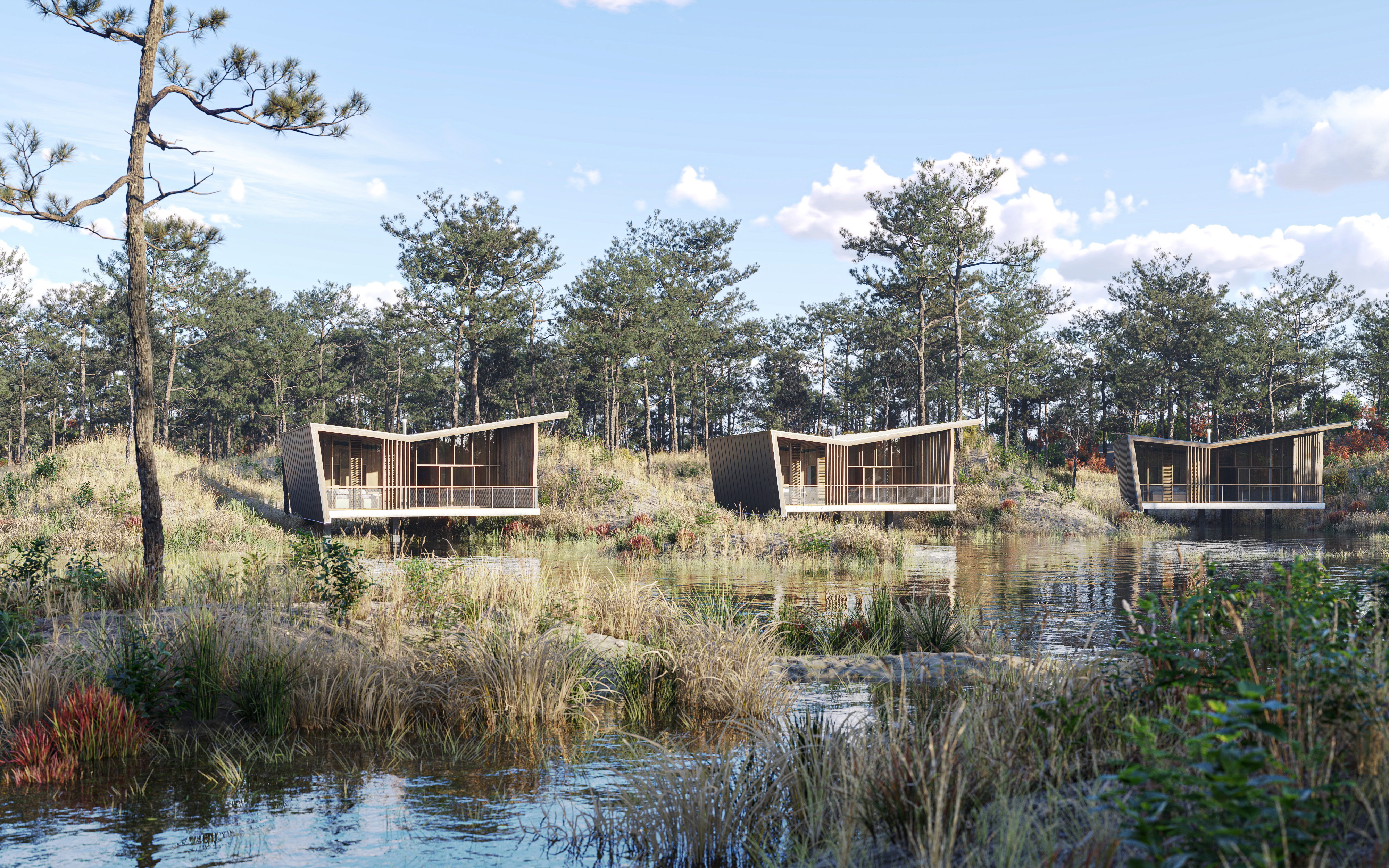 "LES ECHASSES" ECO-LODGE, Saubion , FRANCE-0