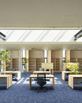 日本奈良县可持续办公建筑 | nakagawa century memorial hall
