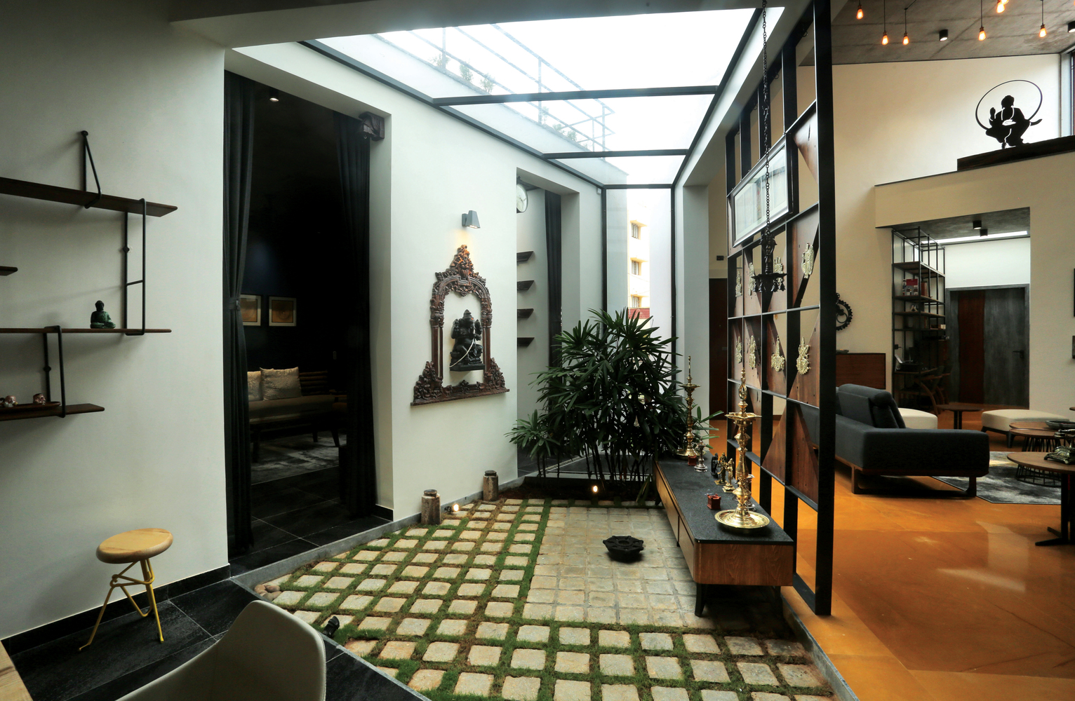 印度 Coimbatore 住宅 | 邻里对话与空间游戏-33