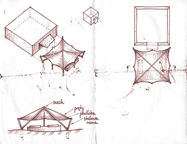 张力式雨篷丨波兰丨Pavel Hitaryn-9
