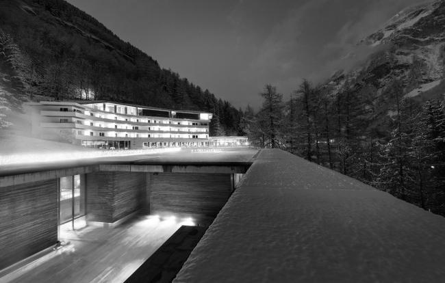 酒店7132 重建丨瑞士丨汤姆·梅恩(Morphosis事务所),安藤忠雄,隈研吾,彼得·卒姆托-13