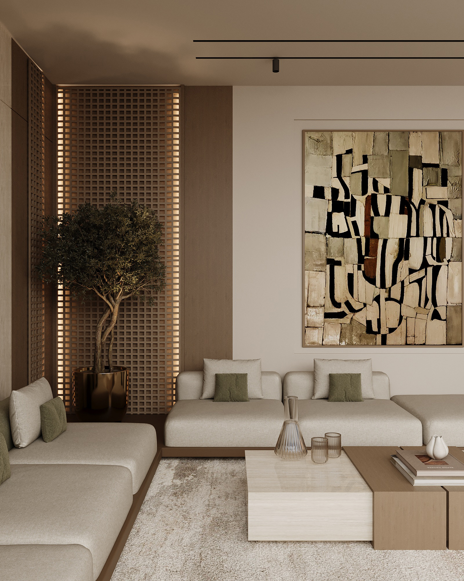 屋顶会客厅设计丨沙特阿拉伯-9