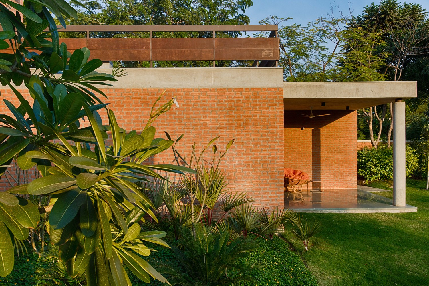 三代同堂的和谐空间——印度 Shaila Patel House-25