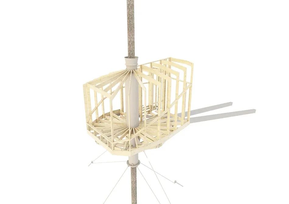 木屋世界:海伦 & 哈德将木巢树屋,系在挪威的松树上-33