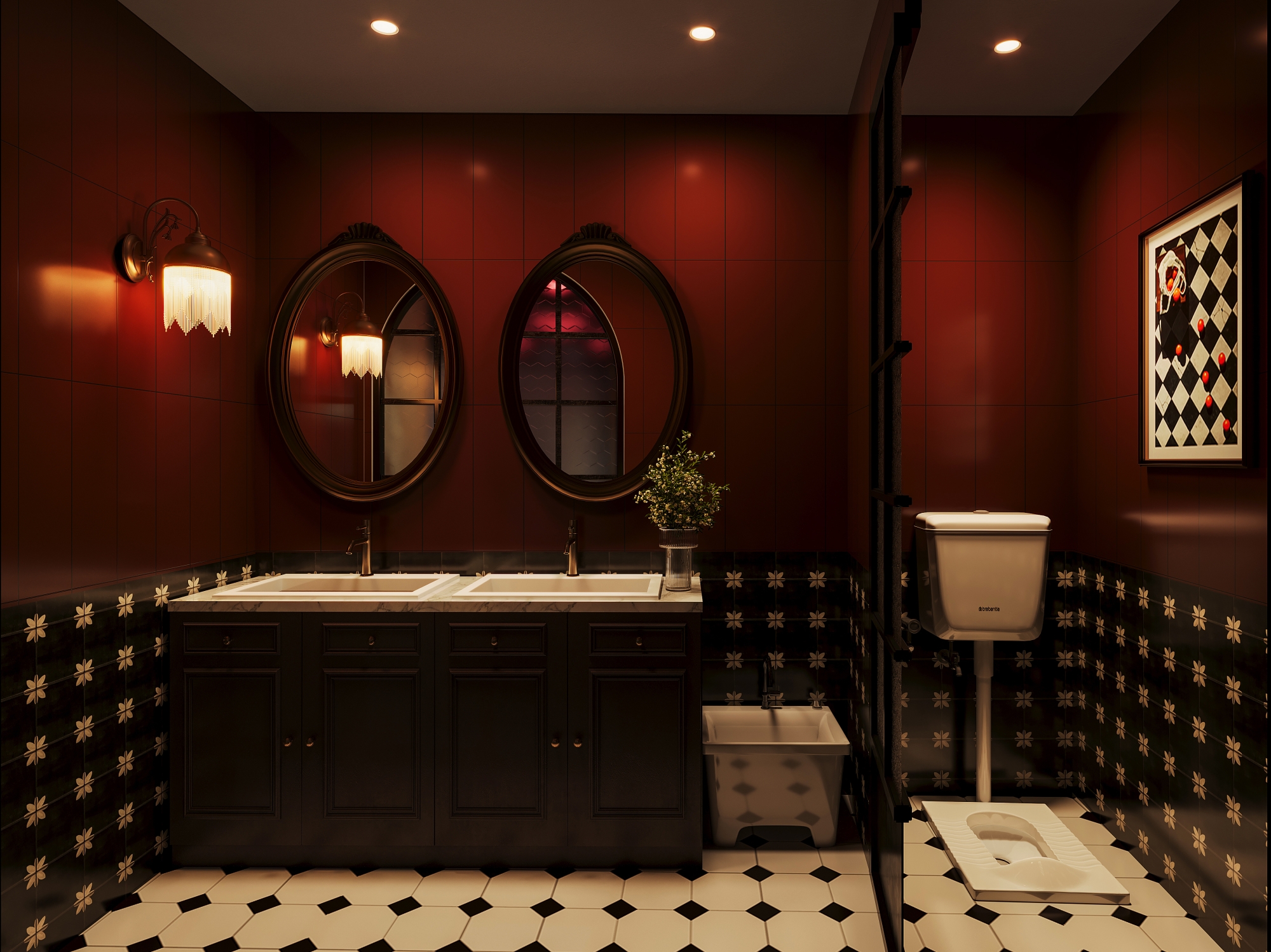 Shelby 铁与酒：暗调美式酒廊-5