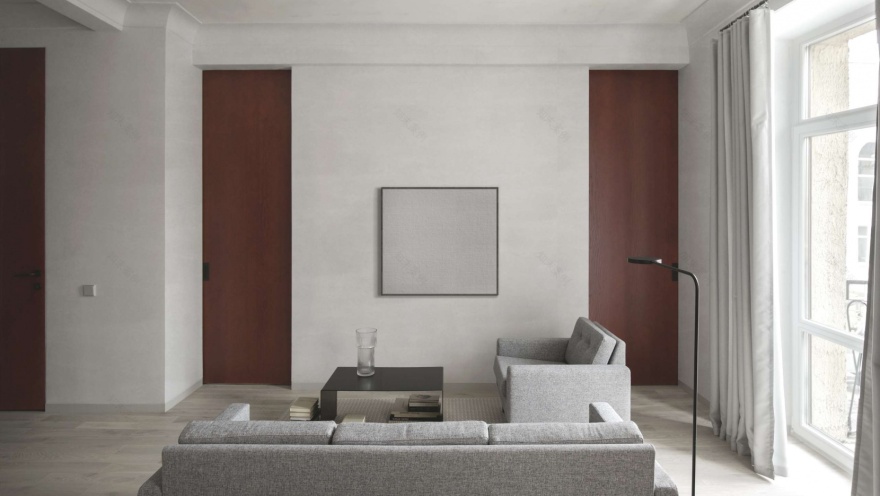 Gracefully Nostalgic A Contemporary Apartment in Minsk Reminisce About its Past-0