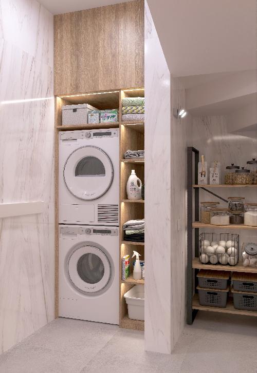 172㎡郊区住宅极简风设计项目-42