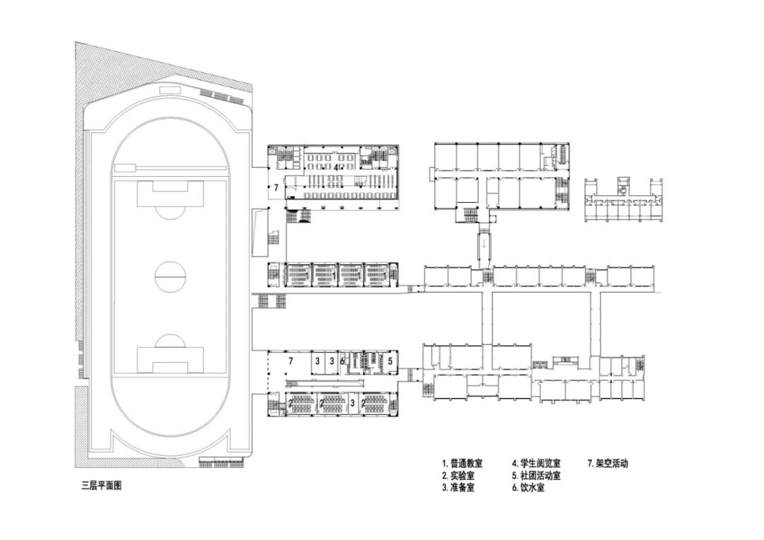 深圳梅山中学扩建综合楼丨中国深圳丨AUBE欧博设计-44