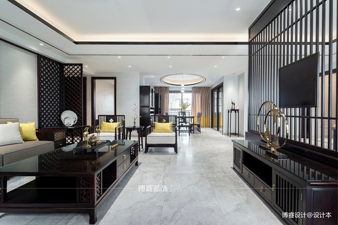 四居及以上270平米装修案例（《锦鲤》）丨中国广州丨博睿高端定制整装-25
