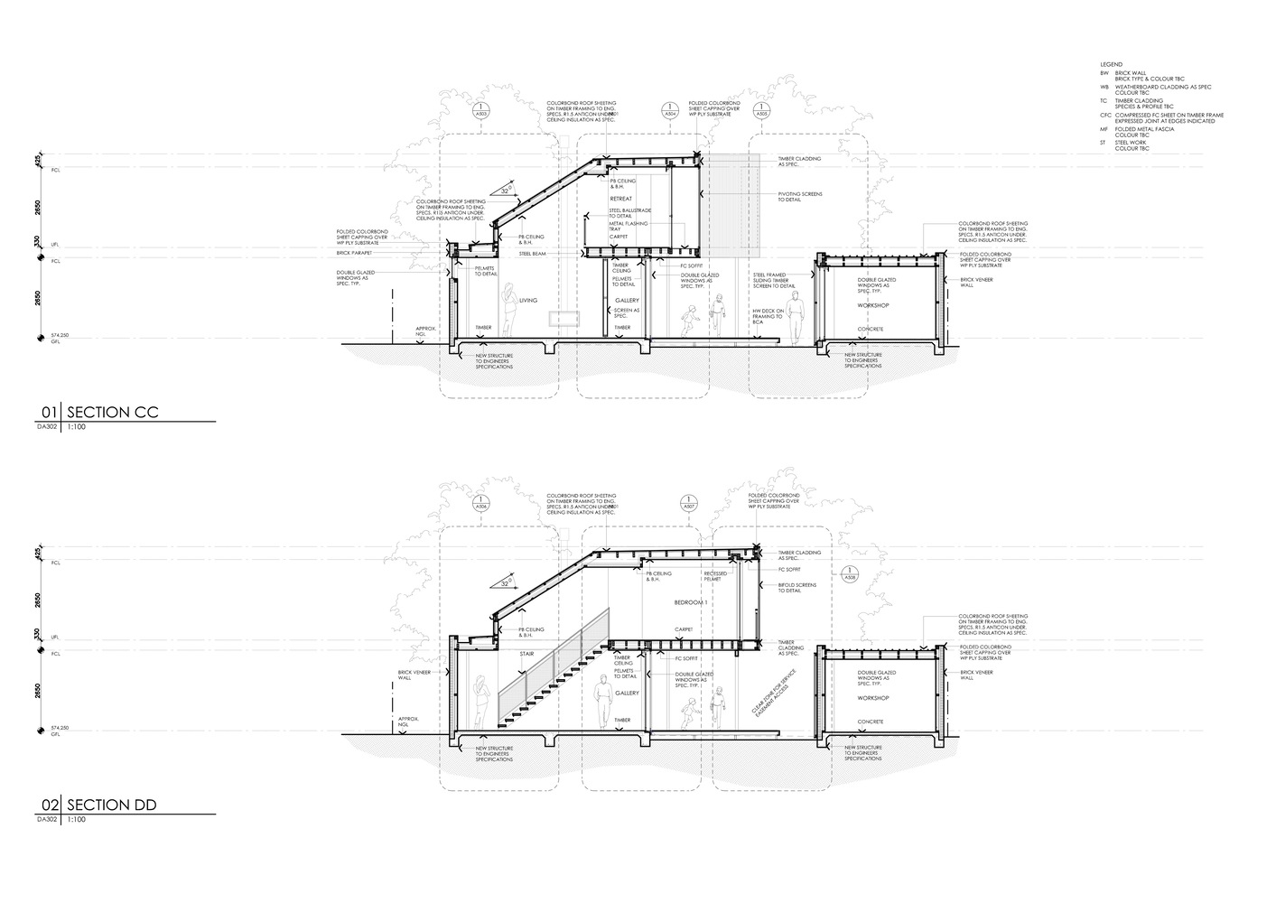 芬恩街住宅丨Australia丨Ben Walker Architects-42