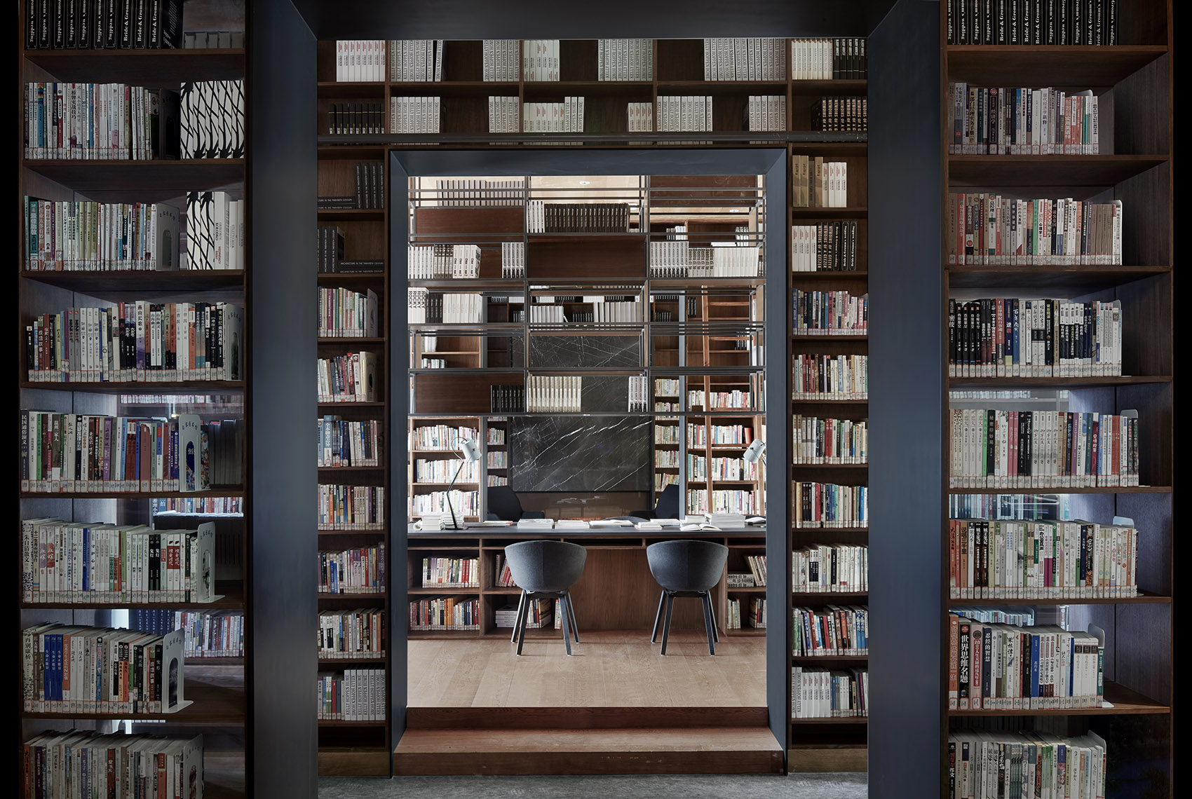 南京句容市图书馆金科分馆 / 风合睦晨空间设计-3