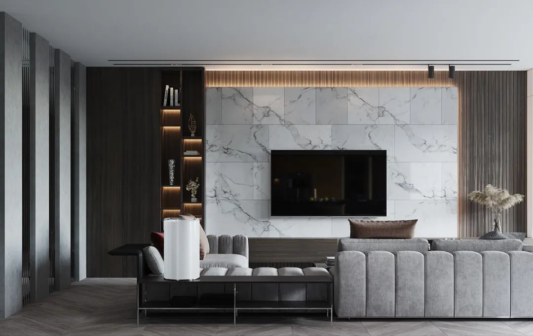 现代轻奢公寓设计丨阿塞拜疆丨Kamran Kerimov-0