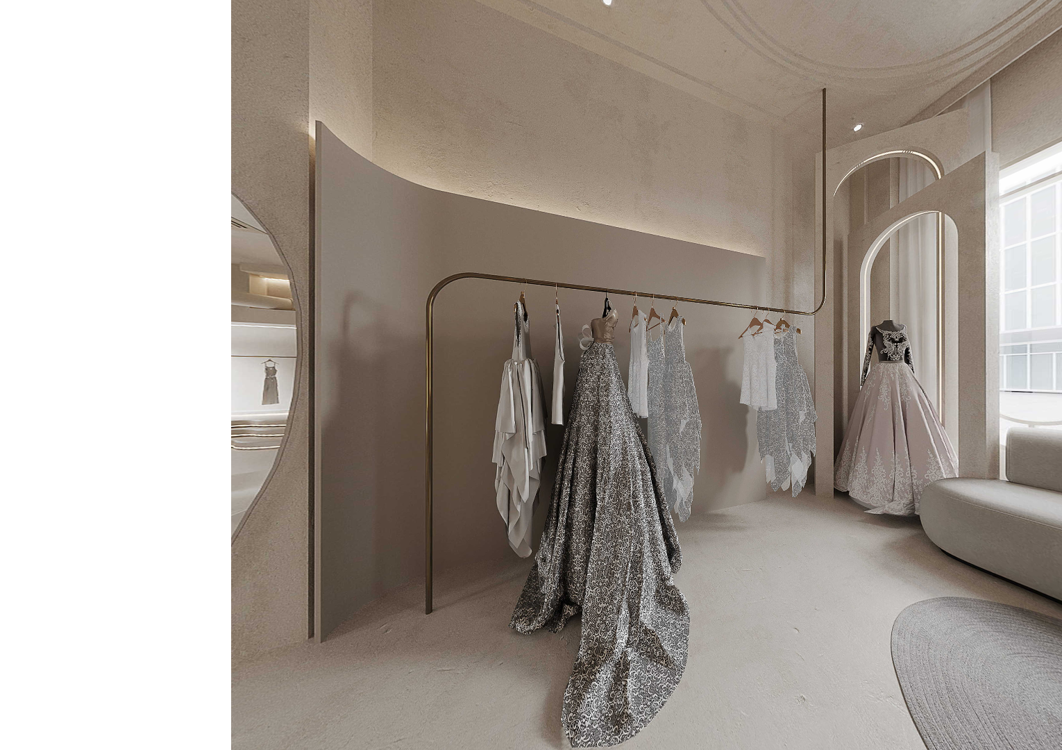 S`E`1 高定服装店设计丨中国漳州丨厦门云海国际设计-23