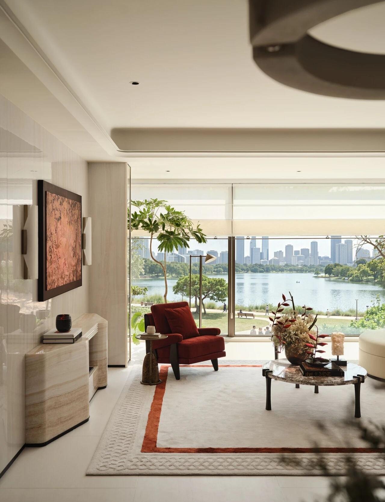 璞辉设计 · 中建东孚上海中环麓岛145㎡样板间丨中国上海丨软装上海璞辉空间设计有限公司,硬装集艾设计-5