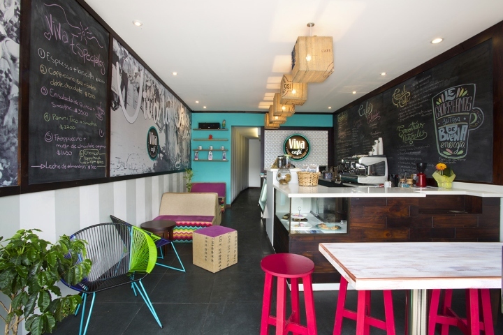 Viva咖啡馆室内设计丨哥斯达黎加圣何塞丨Esny Martin工作室-7