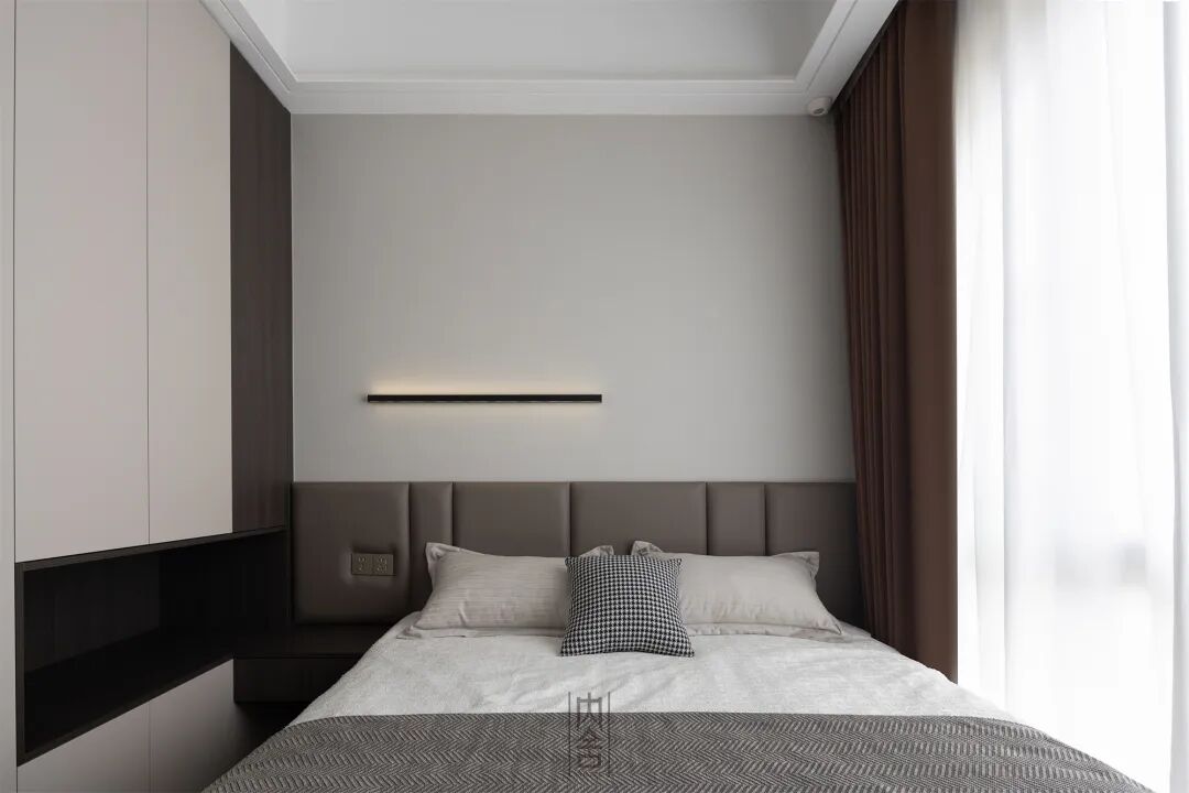 内舍软装丨168㎡意式轻奢风，通过局改规划空间，呈现更舒适的生活家！-36