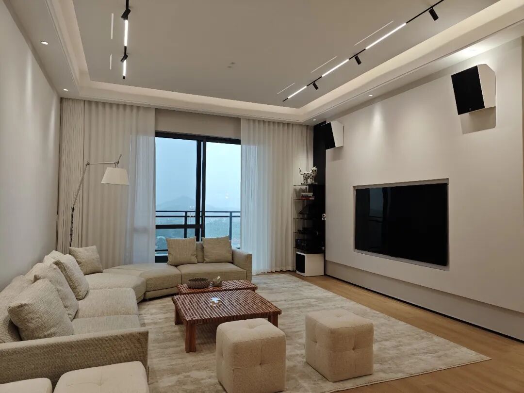 150平三居室现代简约北漂一家晒装修效果图大家都说阳台门洞绝美-22