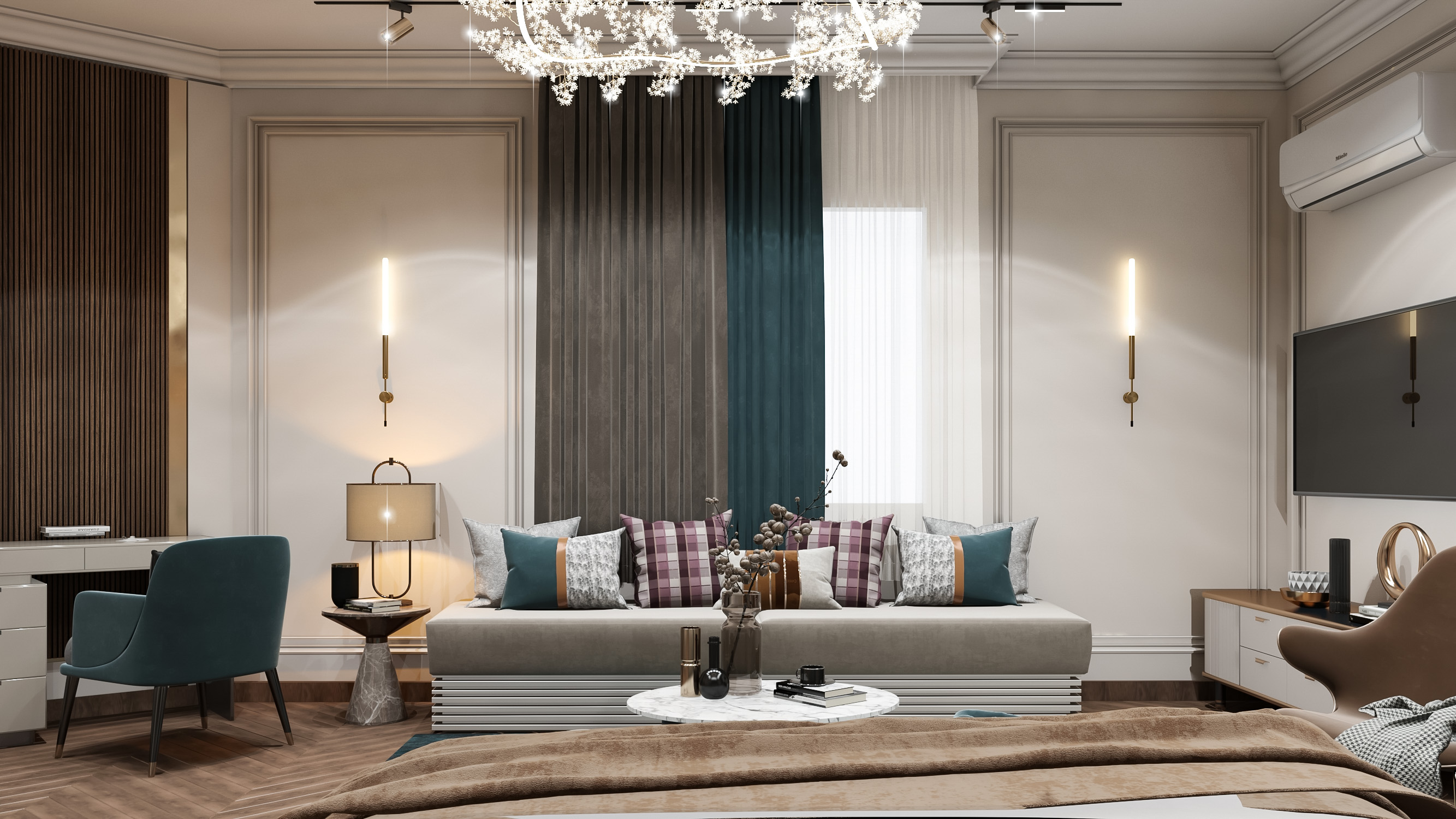 ᴍᴀᴤᴛᴇʀ ʙᴇᴅʀᴏᴏᴍ ᴡɪᴛʜ ᴅʀᴇᴤᴤɪɴɢ , ɴᴇᴡᴄʟᴀᴤᴤɪᴄ ᴅᴇᴤɪɢɴ-2