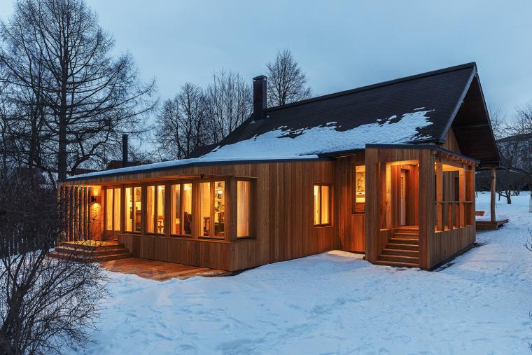 俄罗斯塔鲁萨郊区住宅翻修丨Architectural bureau PROJECT905-30