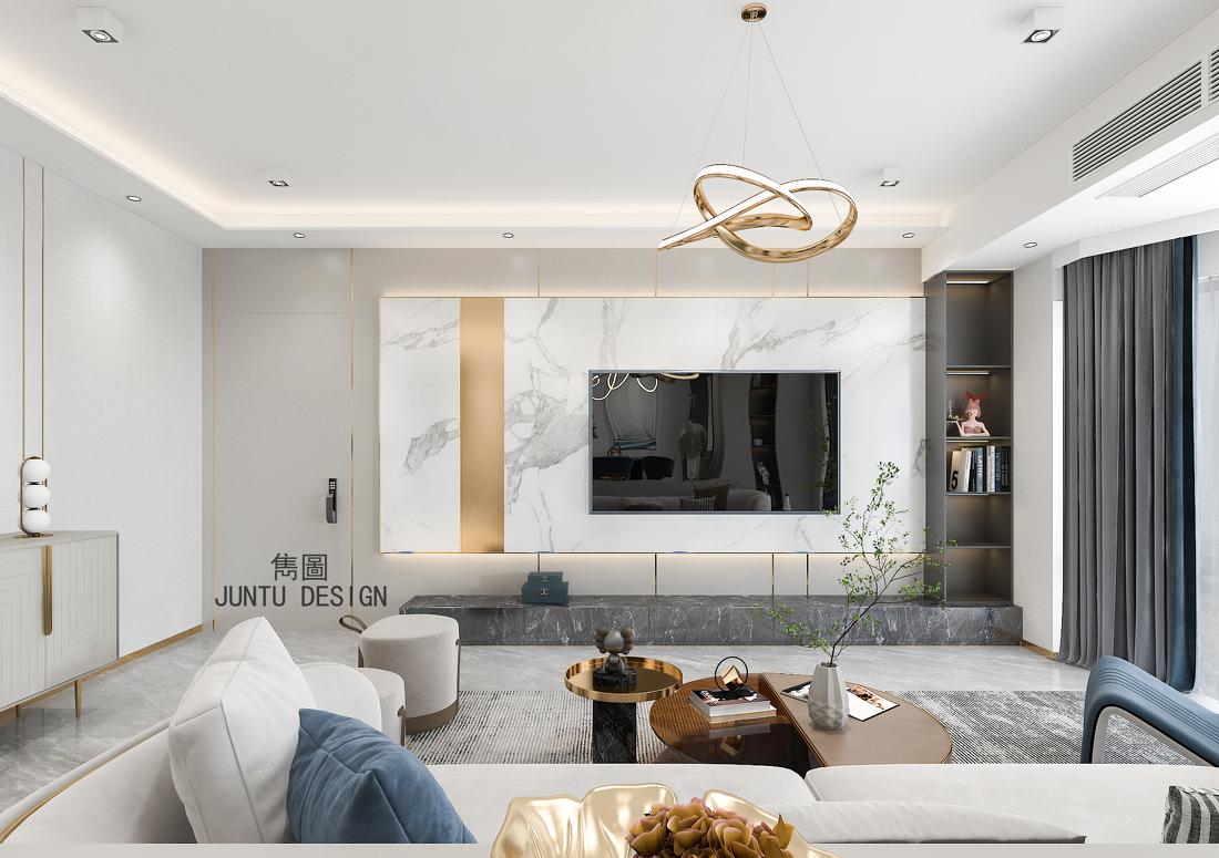 现代轻奢风打造阳光快乐儿童宅-1