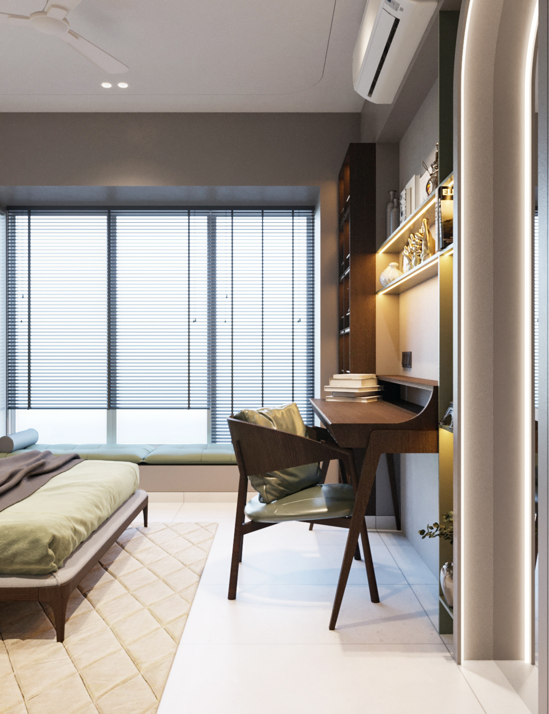 We all find peace in our bedrooms.-1