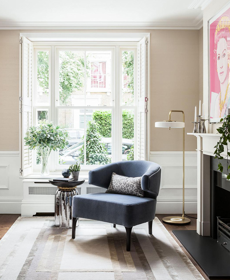 英国伦敦优雅现代设计住宅-6