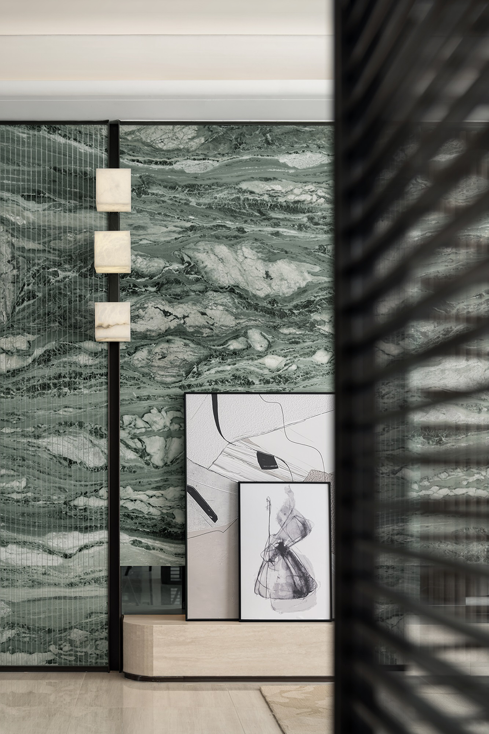 孝感九烨鼎观如院小区大堂,样板间丨中国孝感丨太谷形上-49