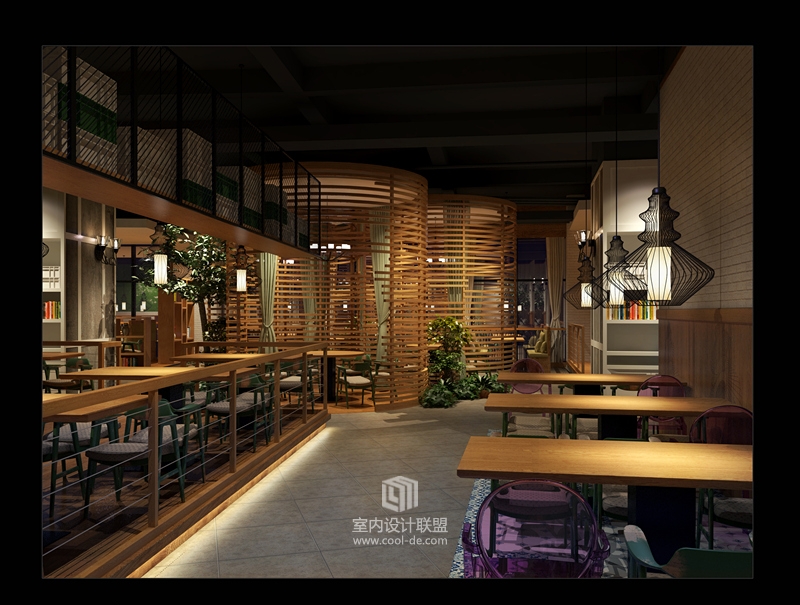 主题餐厅设计-花中城野风店主题餐厅设计-6