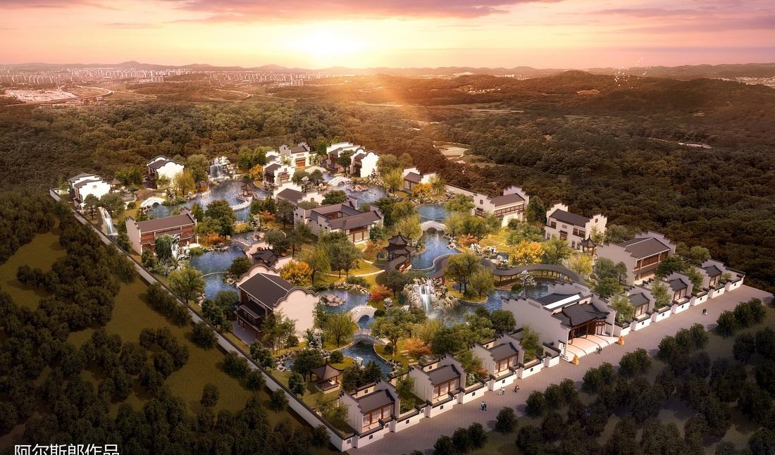 
徽派园林建筑 -5